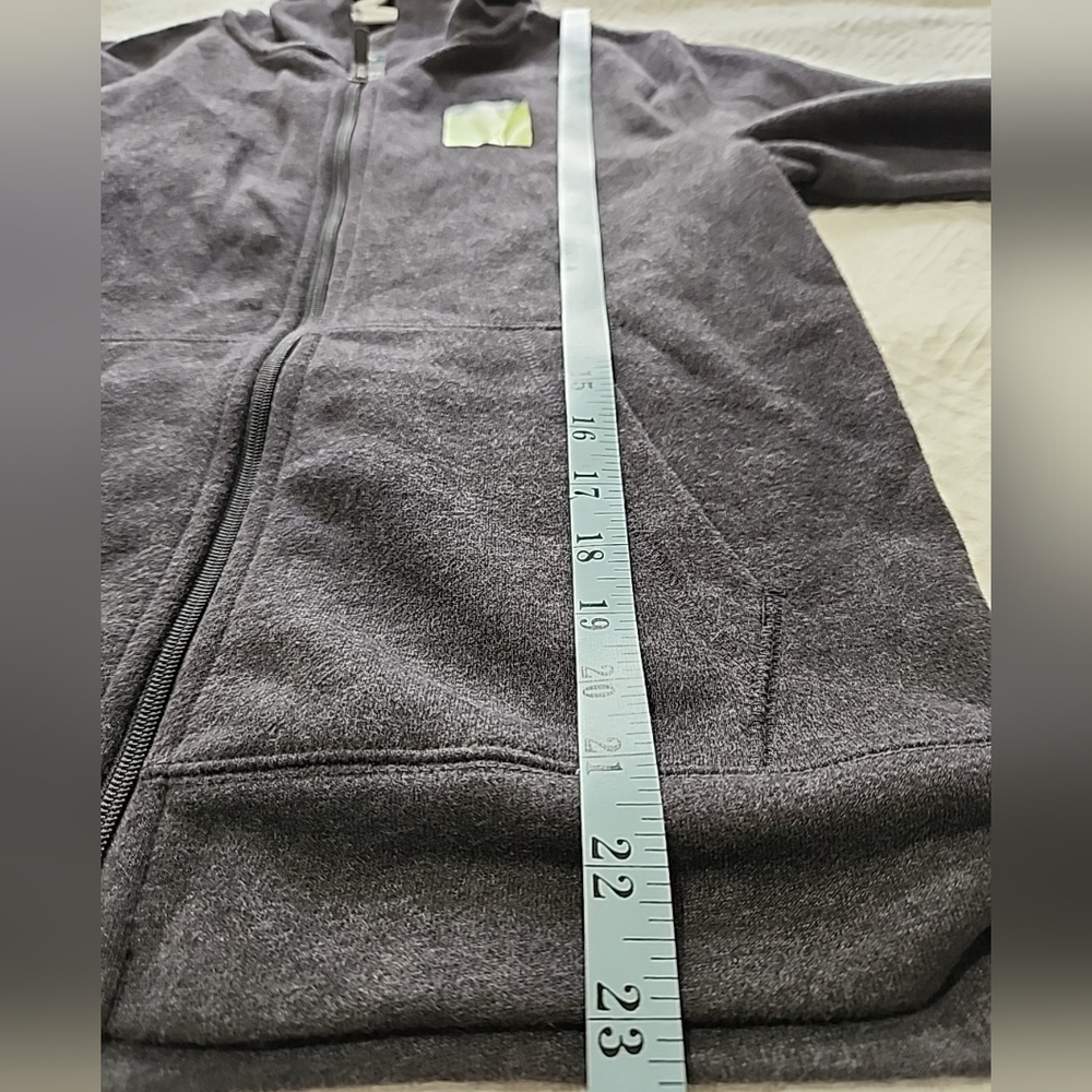 Tek Gear Sweatshirt For Kids Size Medium Color Charcoal Gray With Pockets B6 - Picture 10 of 12